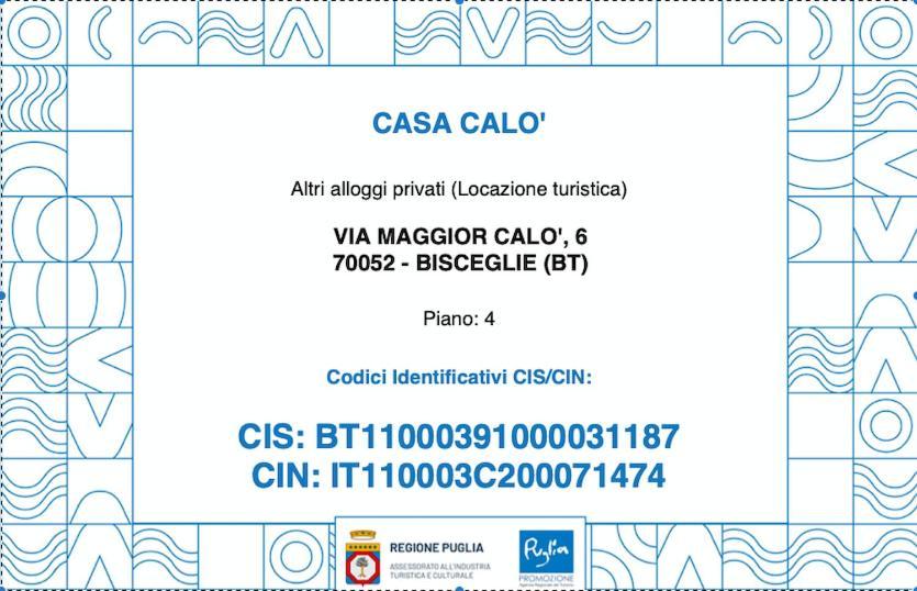 Апартаменты Casa Calo' Бишелье Экстерьер фото